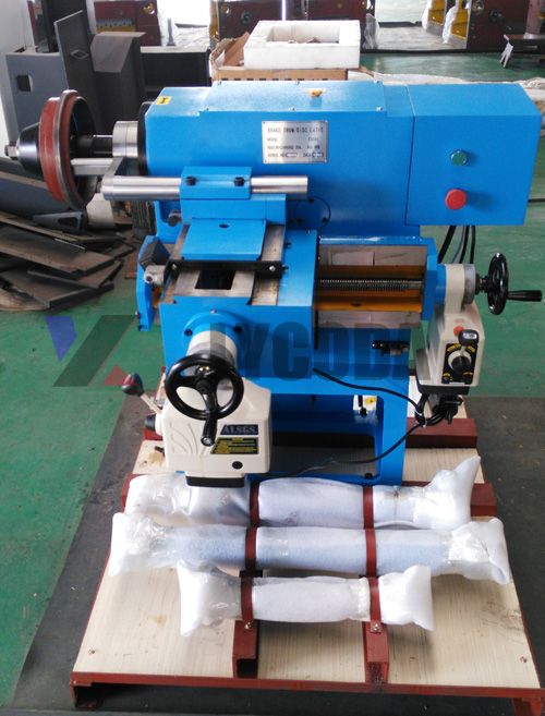 C9365 brake lathe machine for repair brake rotor and brake drum to Ecuador