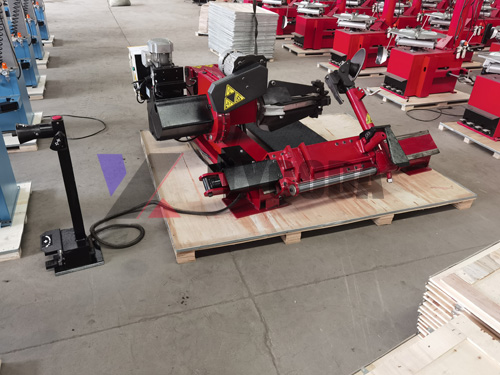 56 inch bus tire mounting demounting machine to Chile